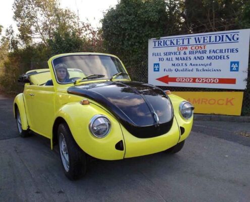 VW Convertable Beetle Restoration
