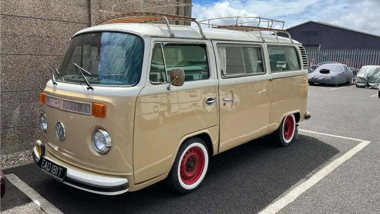 Classic Volkswagen Type 2 camper van restored by Trickett Welding Ltd